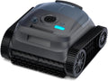 AtlasRobo X5 Robot piscine sans fil - Aspirateur piscine fond parois ligne d'eau avec navigation intelligente - Nettoyage automatique 4 modes autonomie 180 min