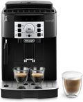 De Longhi ECAM22140B - Machine expresso automatique compacte noire - Préparation jusqu'à 2 tasses - Acier inoxydable filtre à eau programmable et chauffe tasse