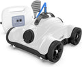 WYBOT Grampus 400 Robot piscine électrique - Aspirateur piscine haute performance 150W double moteur - Nettoyage programmé buses réglables pour piscine hors sol et enterrée