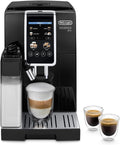 De'Longhi Dinamica Plus ECAM382.70.B Machine à café automatique grains - Technologie LatteCrema et 18 recettes - Écran TFT 3,5 pouces 1450 W