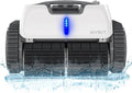WYBOT WY100 Robot piscine sans fil - Aspirateur automatique fond ligne d'eau et murs - Nettoyage piscine hors sol et enterrée jusqu'à 120 m² avec charge rapide