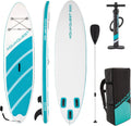 Intex Aqua Quest 320 68242NP - Paddle SUP gonflable plastique bleu 320 x 81 x 15 cm - Charge maximale 150 kg pour adulte - Modèle intermédiaire de 11,59 kg