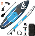 ALIFUN Planche SUP Gonflable Stand Up Paddle 320 x 80 x 15 cm - Paddle PVC 6 pouces épaisseur charge maximale 200 kg - Planche adulte bleu royal