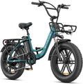 ENGWE L20 - Vélo électrique adulte 20 pouces cadre aluminium - Bleu moteur 250 W 7 vitesses jusqu'à 25 km par heure - Batterie 48 V 13 Ah et autonomie jusqu'à 120 km