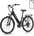 Eleglide T2 Vélo électrique adulte VTC - Moteur 250W batterie 486Wh autonomie 100 km - Vélo ville 27,5 pouces freins hydrauliques