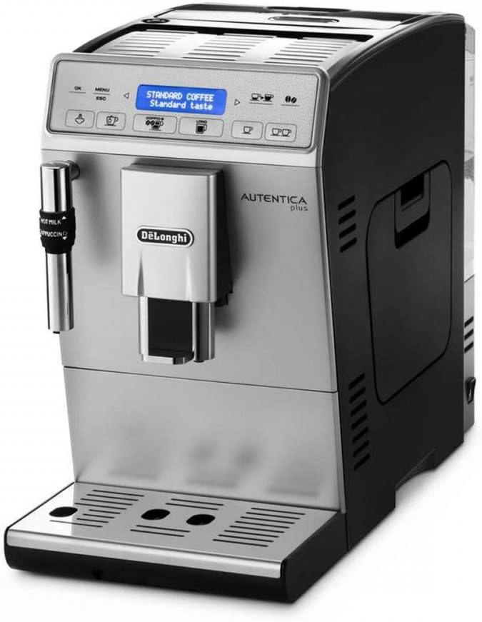 De Longhi ETAM29.620.SB - Machine expresso broyeur noir et argent - Réservoir 1,4 L acier inoxydable et ABS - Écran intégré contrôle application et système cappuccino