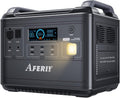 AFERIY - Station électrique portable LiFePO4 1997 Wh - Puissance 2000 W avec 13 sorties - Charge rapide 1,5 heure UPS BMS écran LCD pour camping et jardin