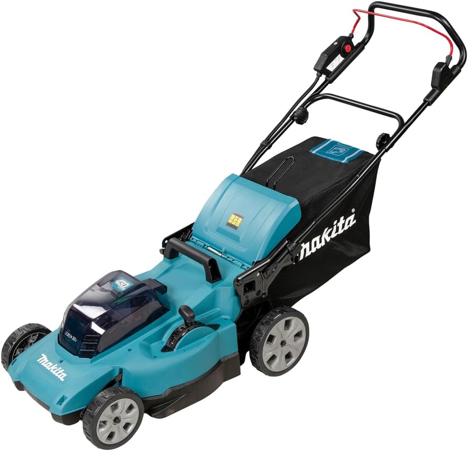 Makita DLM480Z Tondeuse à gazon sans fil LXT 36V - Coupe 48cm - Modèle solo sans batterie ni chargeur