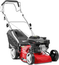 GREENCUT GLM690X - Tondeuse thermique 132 cm3 moteur 4 temps - Rouge largeur de coupe 40 cm poids 26 kg - Hauteur réglable jusqu'à 75 mm et bac 45 L