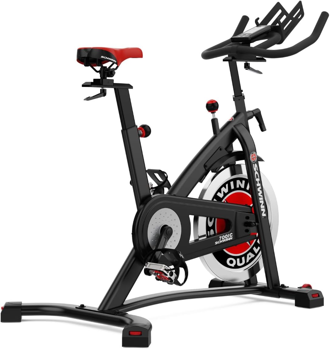 Schwinn Fitness 700IC Vélo de biking intérieur - Vélo fitness noir résistance magnétique avec cadre aluminium