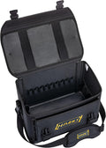 Hazet 191T 2L - Grande trousse à outils vide en polyester - Noire 47 x 30 x 31 cm avec 2 compartiments - Bandoulière rembourrée pour chantier et transport