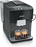 Siemens EQ500 Classic TP511E19 - Machine expresso automatique 1500 W noir laqué - Réservoir 1,9 L avec réservoir à lait - Contrôle application double tasse et nettoyage vapeur