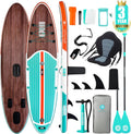 Niphean Paddle gonflable adulte - Stand Up Paddle PVC 320 x 83 x 15 cm - Capacité 200 kg pour 2 personnes - Siège et accessoires inclus