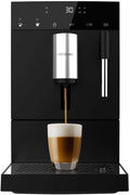 Cecotec Cremmaet Compact Cafetière espresso automatique - Broyeur à grains intégré - Système Thermoblock 1350 W et pression 19 bar