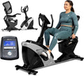 HOP Sport HS-070L Helix Vélo d'appartement semi allongé - Résistance électromagnétique 32 niveaux Bluetooth App - Masse inertie 18,5 kg ordinateur multifonction