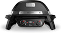 Weber Pulse 2000 - Barbecue électrique de table 2200 W - Aluminium noir 60 x 71 x 39 cm - Contrôle numérique de la température