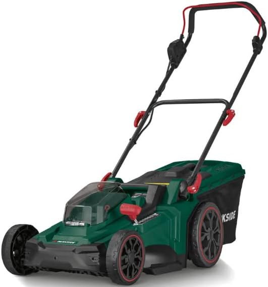 PARKSIDE PRMA 40-Li B3 Tondeuse à gazon sans fil 40V - Coupe 43cm avec batterie - Tondeuse automatique ergonomique pour jardin