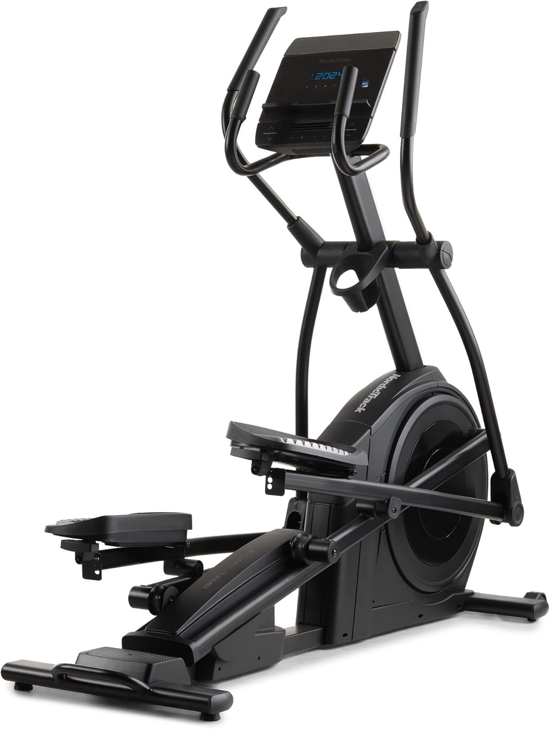 NordicTrack AirGlide LE Vélo elliptique noir - Elliptique résistance à air avec écran 5 pouces - Appareil fitness intérieur charge maximale 135 kg