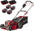 Einhell Professional GP-CM 36-47S Li BL Tondeuse sans fil 36V - Moteur Brushless coupe 47cm avec 4 batteries 4Ah