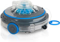 Gre RBR75 Wet Runner Plus - Robot piscine sans fil pour fond plat - ABS gris et bleu pour bassin jusqu'à 50 m2 - Autonomie 75 minutes et télécommande