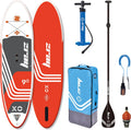 Zray X-Rider Young 9 SUP Gonflable Stand Up Paddle - Planche Dropstitch 275 x 71 x 13 cm avec leash pagaie pompe sac transport - Option siège kayak charge 100 kg
