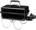 Weber Go Anywhere - Barbecue portable à gaz avec allumage piezo - Noir 53 x 31 x 37 cm pour camping et extérieur - Surface 42 x 26 cm et pieds repliables