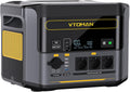 VTOMAN Station électrique portable 828Wh 1000W - Batterie LiFePO4 extensible générateur solaire - Charge rapide 60 min pour camping voyage et maison