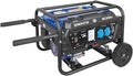Mecafer MC3200KT 450032 - Groupe électrogène essence 2900 W - Tension 230 V poids 41 kg - Autonomie jusqu'à 10 heures kit roues et régulation AVR