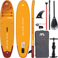 Aqua Marina Fusion iSUP Planche Paddle Gonflable 330 cm - Stand Up Paddle PVC adulte avec épaisseur 6 cm - Planche jaune Avant le coucher du soleil tous niveaux