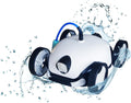 Bestway Falcon 58479 Robot piscine électrique - Nettoyeur fond plat et incliné jusqu'à 30 degrés - Robot filtration et nettoyage simultanés avec tuyau 12 mètres