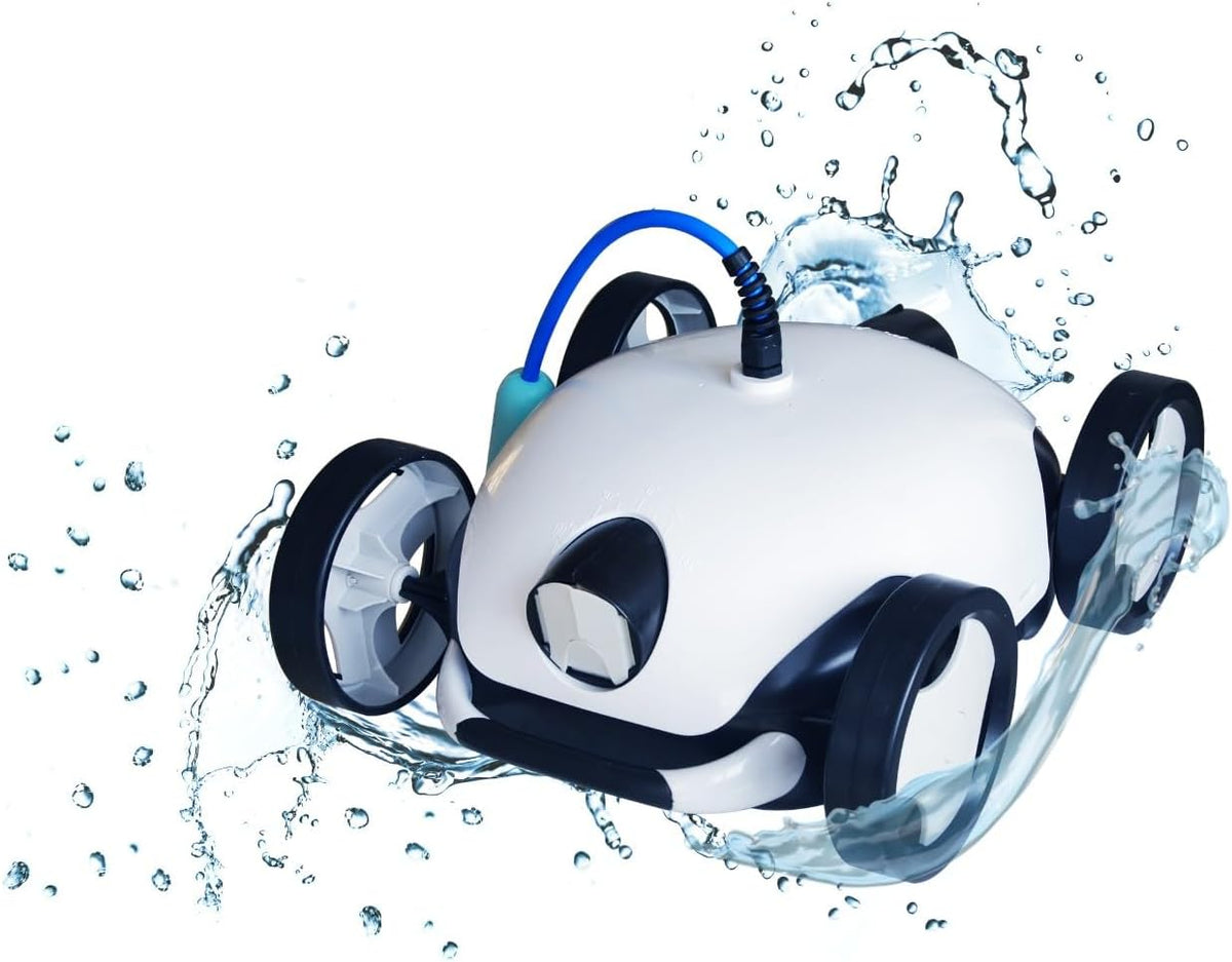 Bestway Falcon 58479 Robot piscine électrique - Nettoyeur fond plat et incliné jusqu'à 30 degrés - Robot filtration et nettoyage simultanés avec tuyau 12 mètres