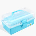 Boîte à outils portable 3 couches multifonction - Mallette de rangement pour maquillage et petits outils - Modèle GJ-0706-337