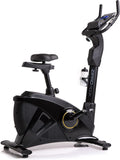 ZIPRO iConsole Rook - Vélo d'appartement ergomètre magnétique - Noir et or 123 x 58 x 154 cm charge maximale 150 kg - Entraînement fitness à domicile