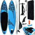 AJJHUUKI Planche Stand Up Paddle Gonflable SUP 320 x 76 x 15 cm - Paddle board bleu pour activités nautiques extérieures