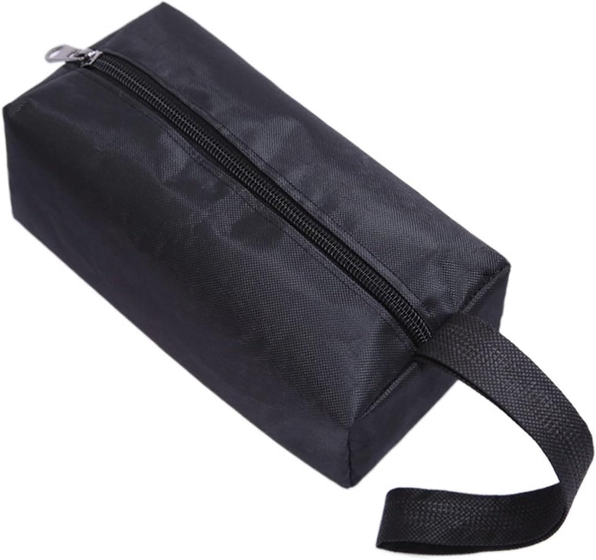 QWAXTRIW Sac à outils portable noir - Trousse de rangement pour réparation et installation