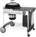 Weber Performer Premium GBS Barbecue à charbon - Grille Gourmet BBQ System diamètre 57 cm - Barbecue extérieur noir avec thermomètre intégré