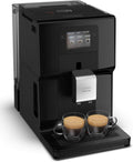 Krups Intuition Préférence EA873810 Machine à café grains automatique - Écran tactile couleur et 11 recettes - Moulin intégré et mousseur à lait noir