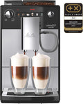 Melitta Latticia One Touch F300-101 Machine à café grains automatique - Broyeur intégré et système Latte Perfection - Mode 1 à 2 tasses 1450 W