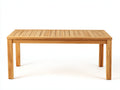 Table de jardin- bois- 180x90x75 cm- bois naturel- classique